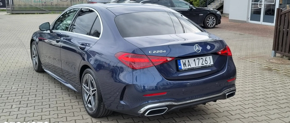 Mercedes-Benz Klasa C cena 209000 przebieg: 6000, rok produkcji 2023 z Tykocin małe 137